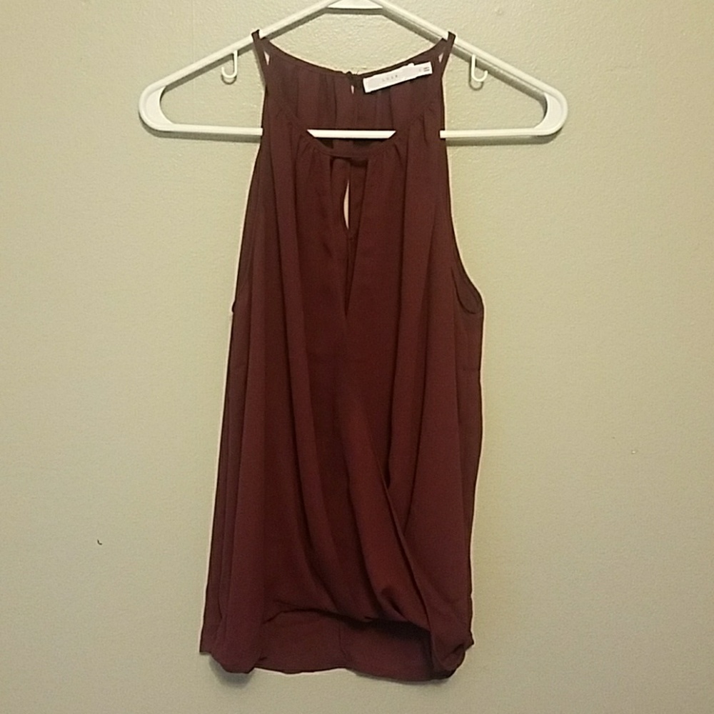 NWOT Maroon Tank